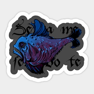 Variant Abyssal Fishes 3 Sticker